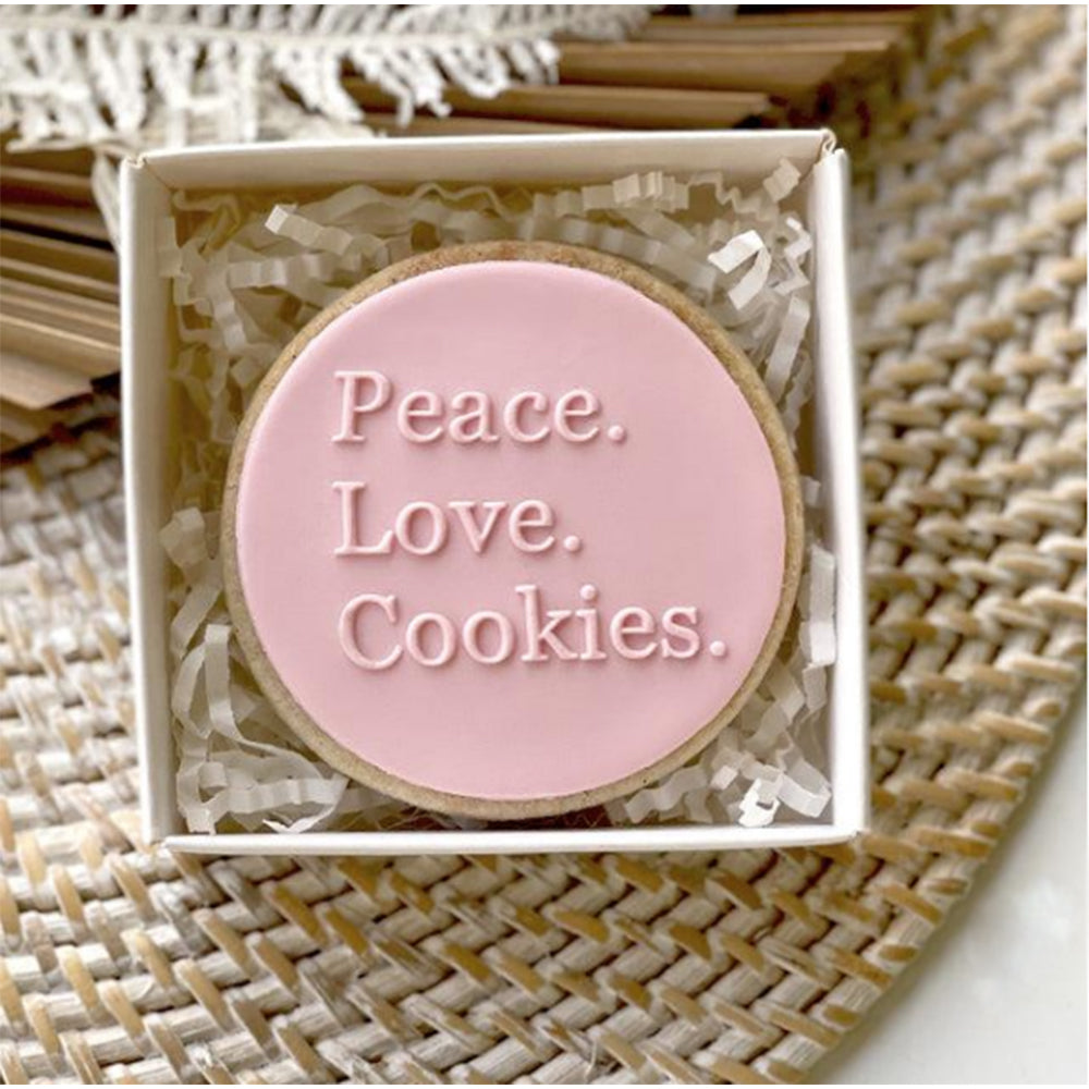 Peace, Love, Cookies